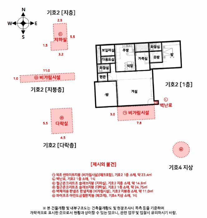 법원경매 2024타경72162 사진46 | 가평군 북면 백둔리 709-5 펜션(캠핑장) 경매