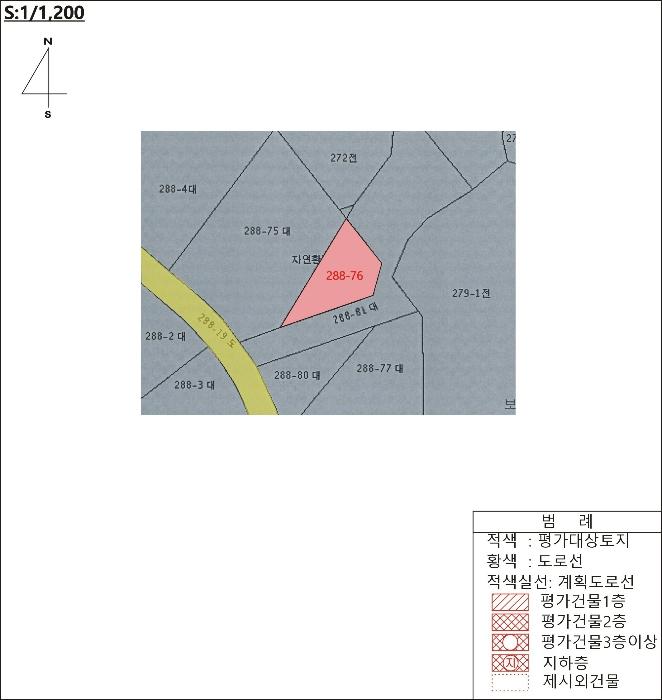 법원경매 2024타경483 사진7 | 문경시 문경읍 상초리 288-76 토지 경매