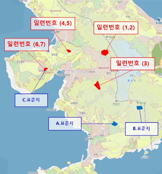 법원경매 2024타경5136 사진24 | 통영시 욕지면 서산리 임야 경매