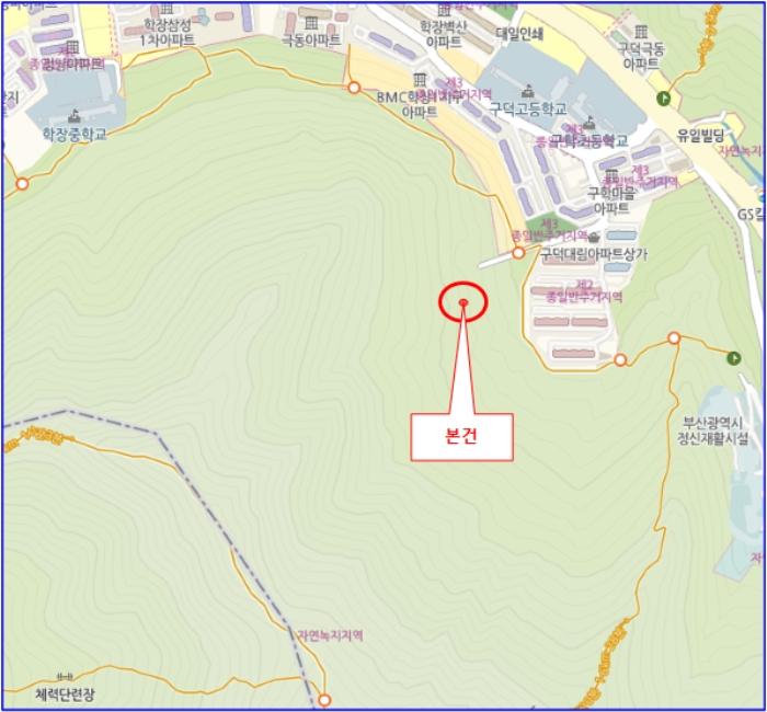 법원경매 2024타경105493 사진8 | 부산 사상구 학장동 임야 경매