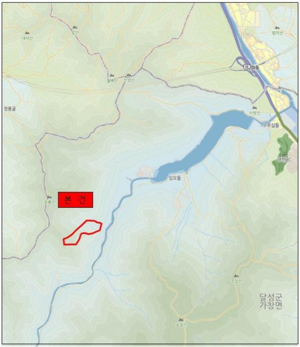 법원경매 2024타경45351 사진7 | 대구 달성군 가창면 오리 임야 경매
