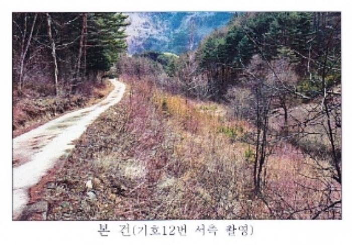 법원경매 2022타경30449 사진77 | 강릉시 왕산면 대기리 1650 대지 경매
