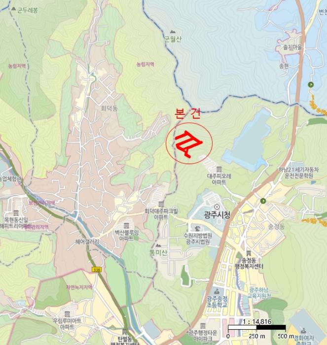 법원경매 2024타경62696 사진16 | 광주시 송정동 산63-45 임야 경매