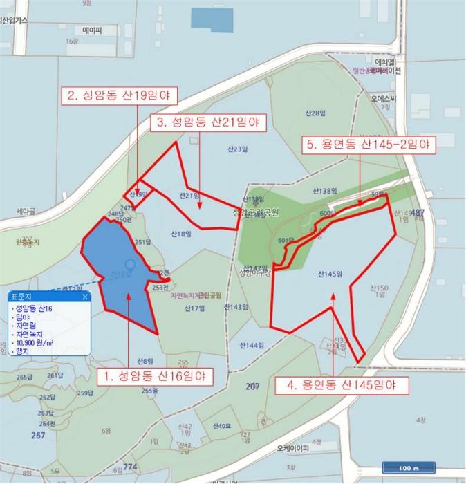 2024타경103269 법원경매 사진12 | 울산 남구 임야 경매