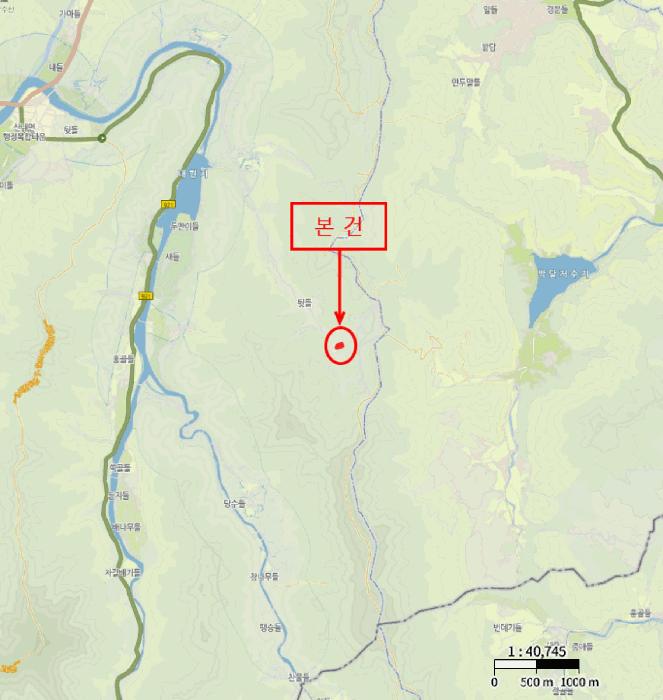 법원경매 2025타경367 사진8 | 경주시 산내면 내일리 임야 경매