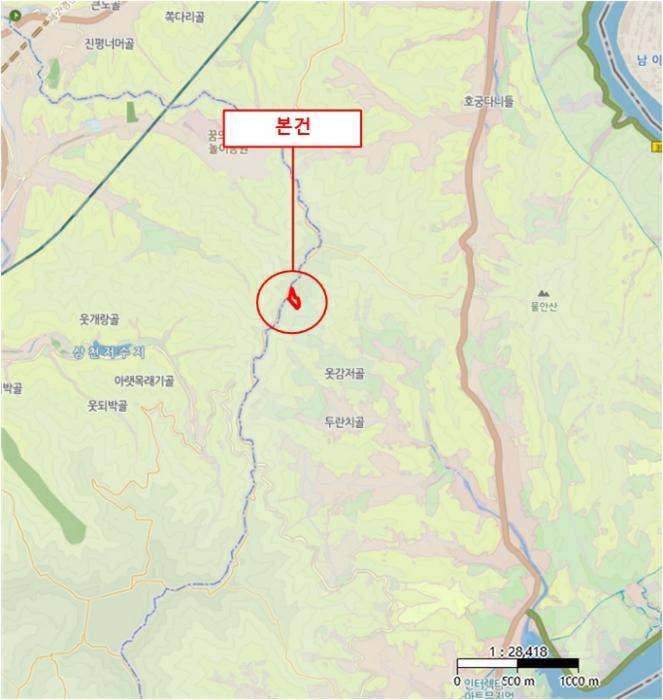 법원경매 2024타경84943 사진7 | 가평군 가평읍 산유리 임야 경매