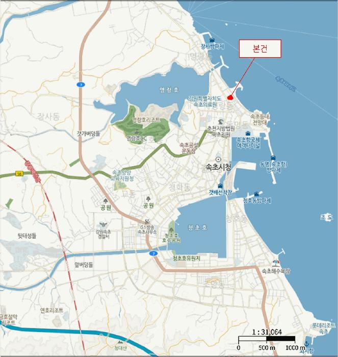 법원경매 2025타경226 사진7 | 속초시 영랑동 148-45 써밋베이속초 콘도(호텔) 경매