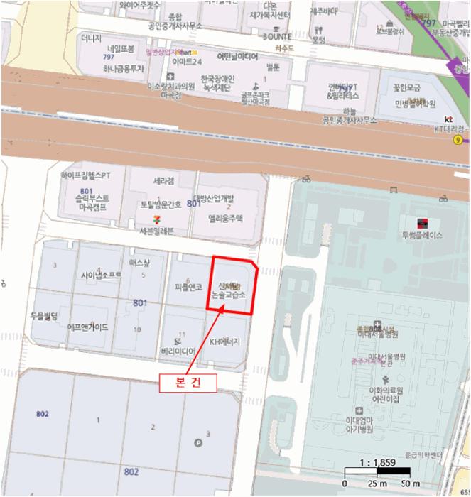 법원경매 2025타경8358 사진22 | 서울 강서구 마곡동 801-7 이웰메디파크 근린상가 경매