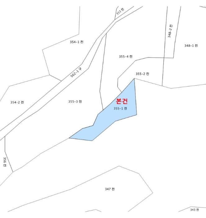 법원경매 2024타경2089 사진7 | 정선군 여량면 유천리 355-1 전 경매