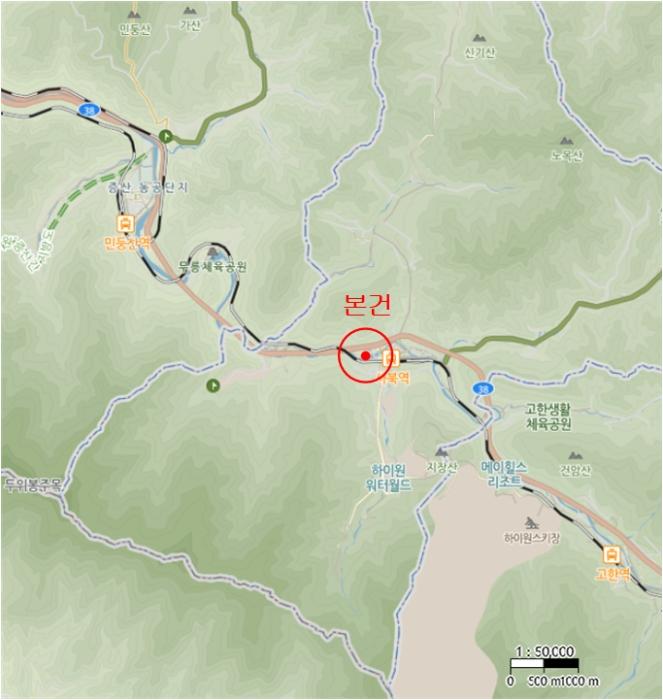 법원경매 2024타경2232 사진17 | 정선군 사북읍 지장천로 콘도(호텔) 경매