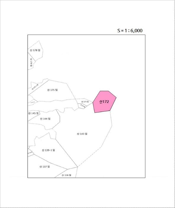 법원경매 2024타경33328 사진6 | 정선군 여량면 유천리 임야 경매