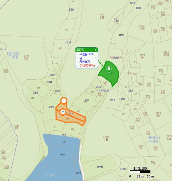 법원경매 2025타경404 사진4 | 경주시 구정동 357-2 답 경매