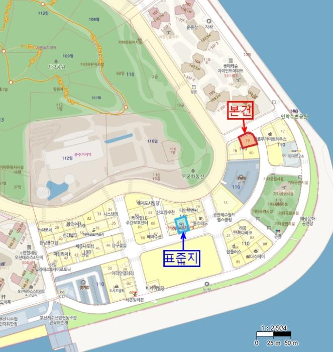 법원경매 2024타경112327 사진7 | 부산 수영구 민락동 110-79 대지 경매