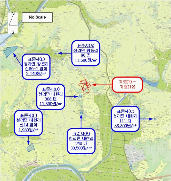 2025타경15598 법원경매 사진45 | 충남 보령시 대지,임야,전답 경매