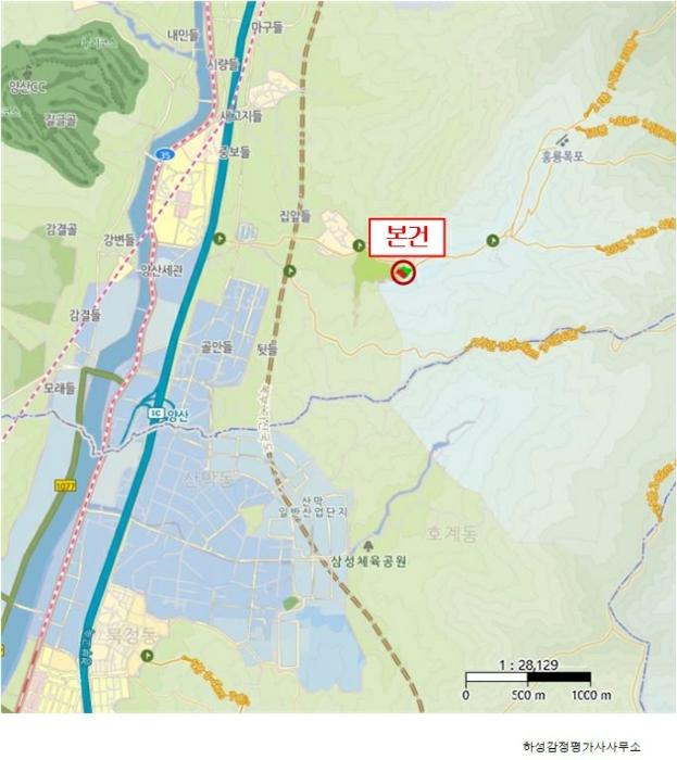 법원경매 2024타경6702 사진13 | 양산시 상북면 임야 경매