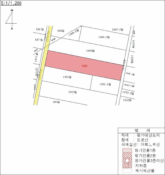 법원경매 2025타경812 사진7 | 대구 달성군 하빈면 동곡리 1050 답 경매