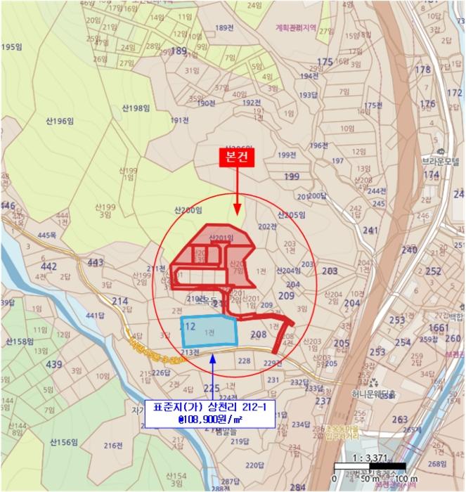 법원경매 2024타경75147 사진42 | 가평군 청평면 상천리 임야 경매
