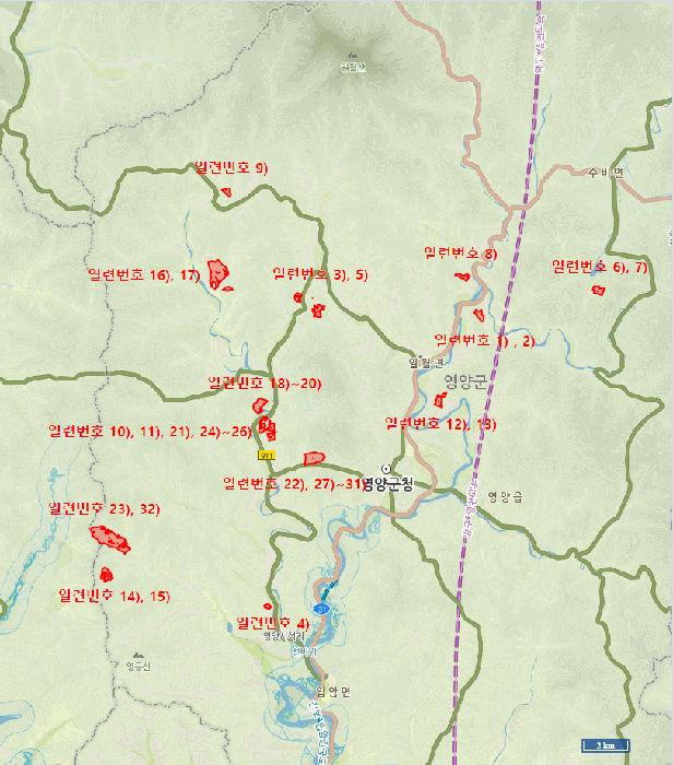 법원경매 2025타경10164 사진44 | 영양군 청기면 산운리 임야 경매