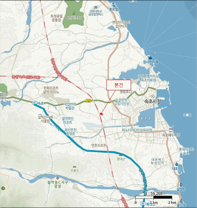 법원경매 2025타경10298 사진16 | 속초시 노학동 임야 경매