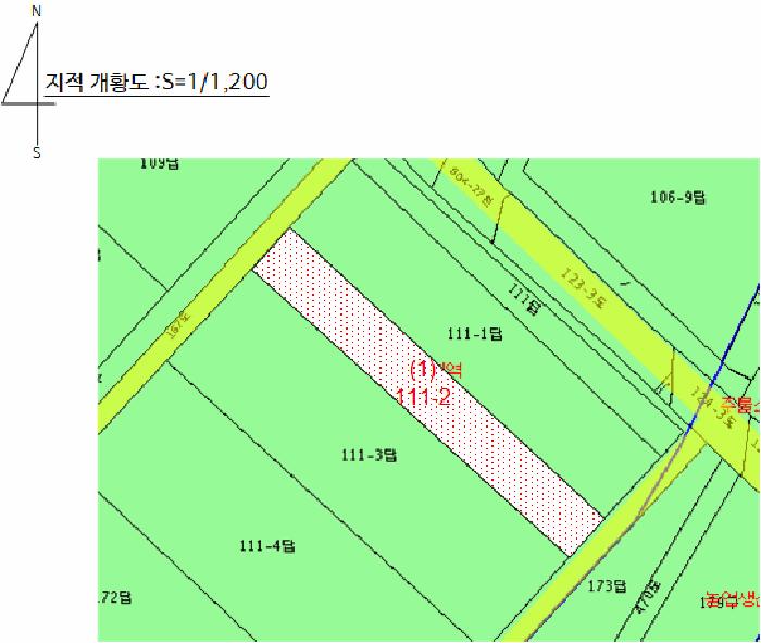 법원경매 2025타경238 사진5 | 함안군 법수면 주물리 111-2 답 경매