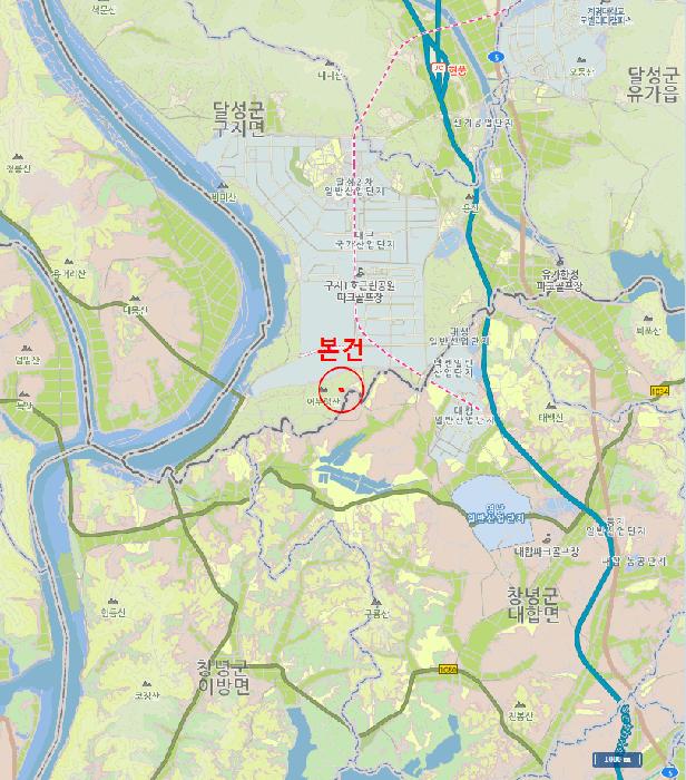법원경매 2025타경31249 사진10 | 대구 달성군 구지면 목단리 332-1 임야 경매