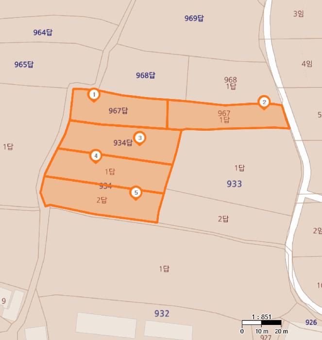 2025타경558 법원경매 사진10 | 충남 당진시 답 경매