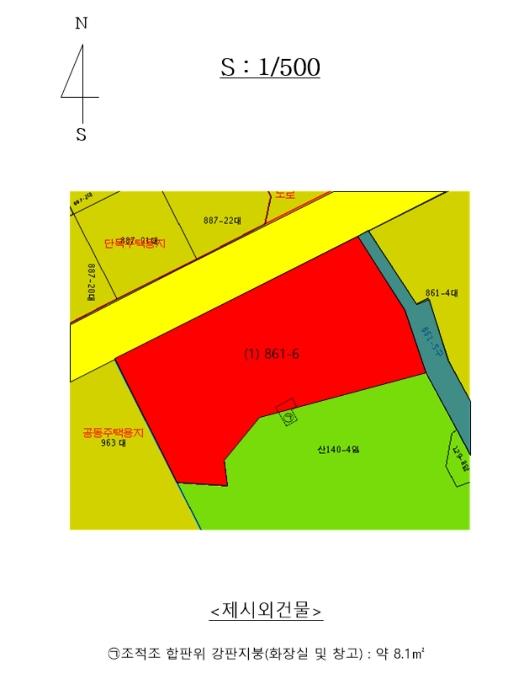 법원경매 2024타경4132 사진14 | 부산 북구 만덕동 861-6 대지 경매