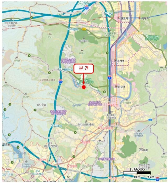 법원경매 2024타경86767 사진30 | 용인시 수지구 동천동 43-1 답 경매