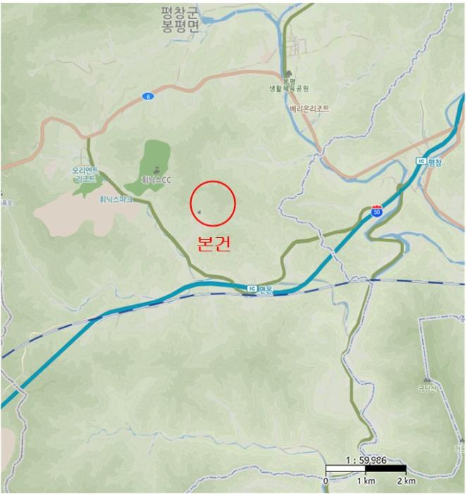 법원경매 2024타경33229 사진8 | 평창군 봉평면 면온리 임야 경매