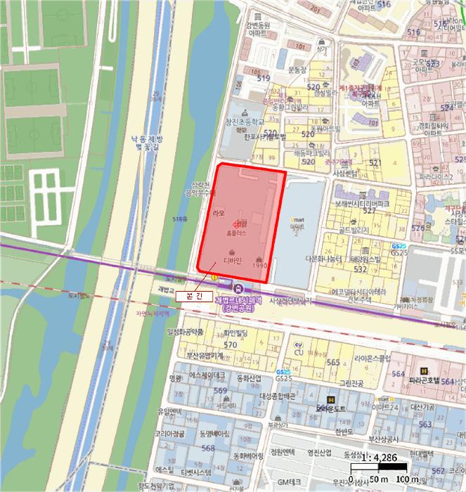 법원경매 2025타경101741 사진9 | 부산 사상구 괘법동 529-1 근린상가 경매