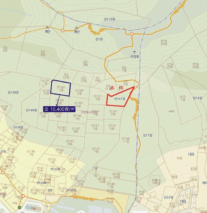 2025타경51233 법원경매 사진7 | 전남 여수시 임야 경매