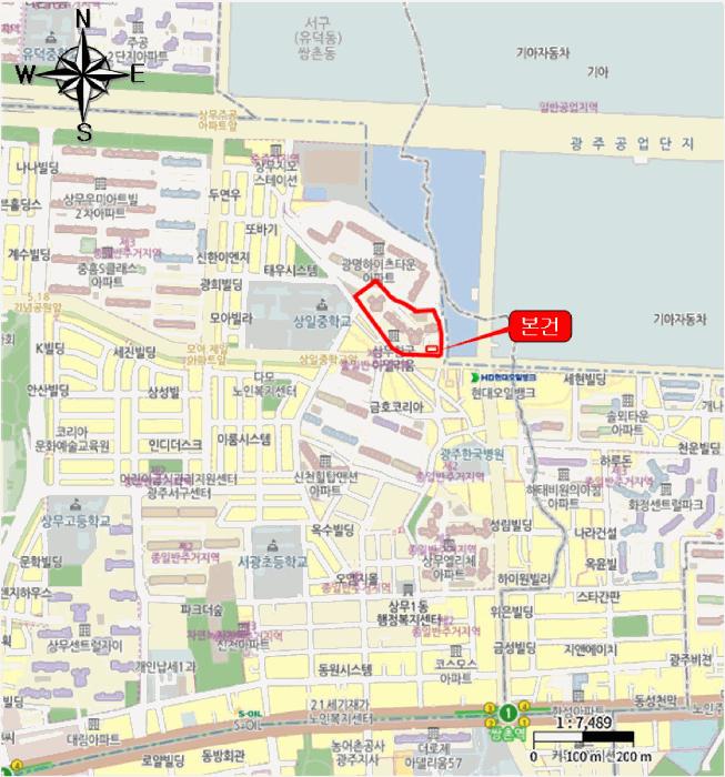 법원경매 2025타경33392 사진9 | 광주 서구 쌍촌동 1385 근린시설 경매