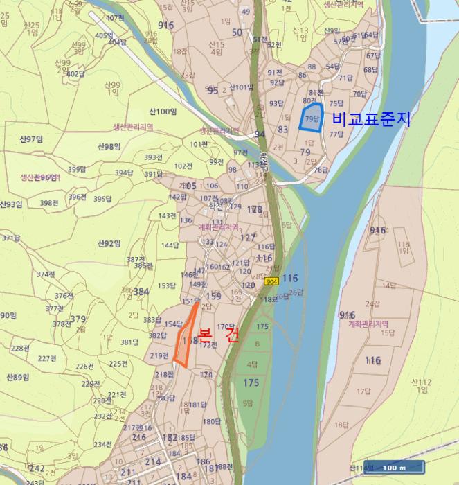법원경매 2025타경452 사진5 | 경주시 양남면 석촌리 158-2 답 경매