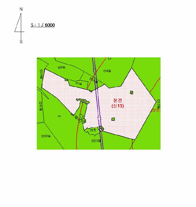 법원경매 2025타경101327 사진8 | 부산 북구 금곡동 임야 경매