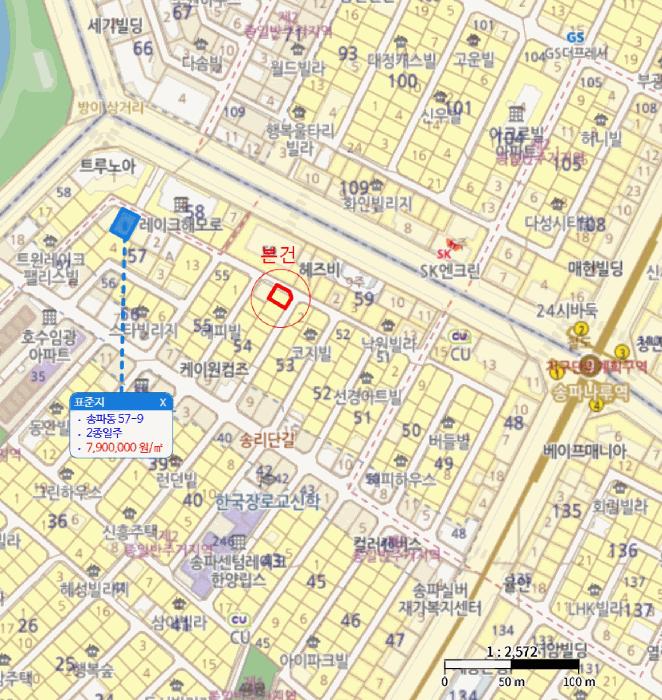 법원경매 2025타경281 사진32 | 서울 송파구 송파동 54-1 근린주택 경매