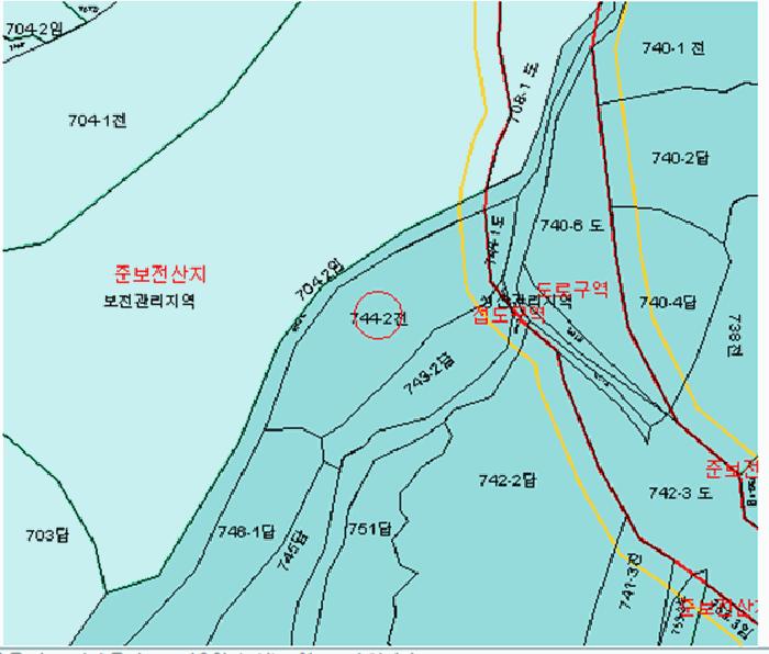 법원경매 2025타경125 사진5 | 예천군 지보면 전 경매