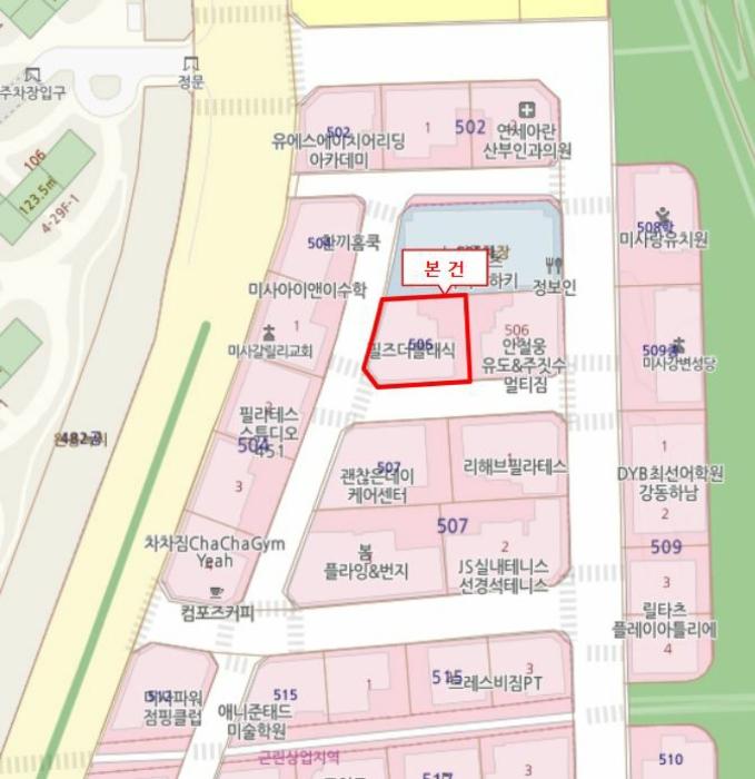 법원경매 2024타경71133 사진13 | 하남시 미사강변대로34번길 106 상가,오피스텔,근린시설 경매