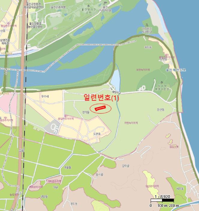 법원경매 2025타경349 사진5 | 울진군 근남면 산포리 892-2 전 경매