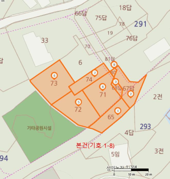 법원경매 2025타경51597 사진17 | 광주시 남종면 삼성리 291-73 대지 경매