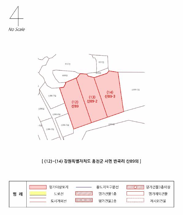 법원경매 2025타경316 사진46 | 홍천군 서면 반곡리 임야 경매
