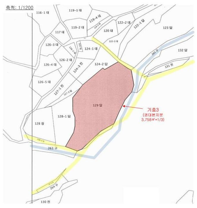 법원경매 2024타경41388 사진29 | 이천시 모가면 산내리 129 답 경매