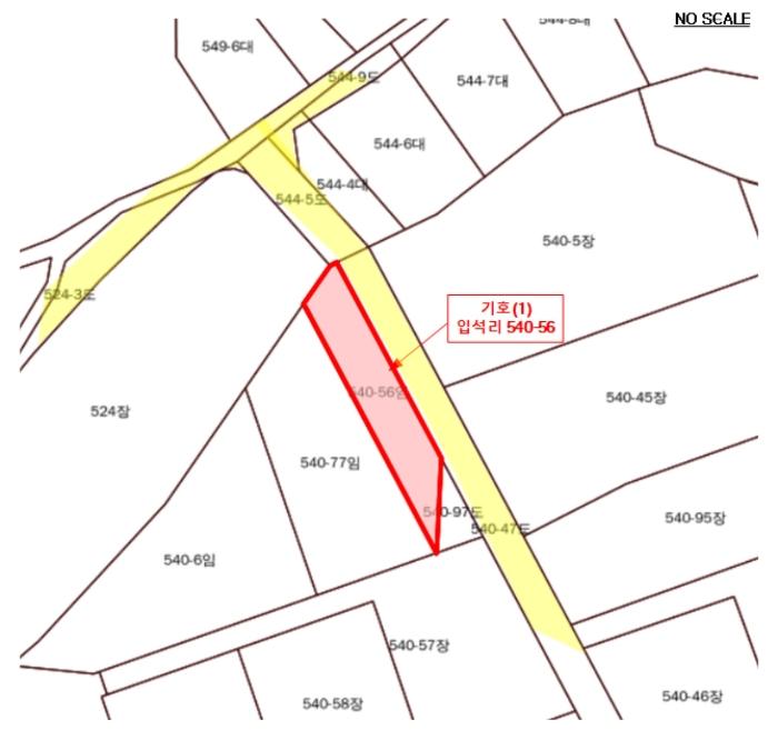 법원경매 2024타경6325 사진10 | 남양주시 수동면 입석리 540-56 임야 경매