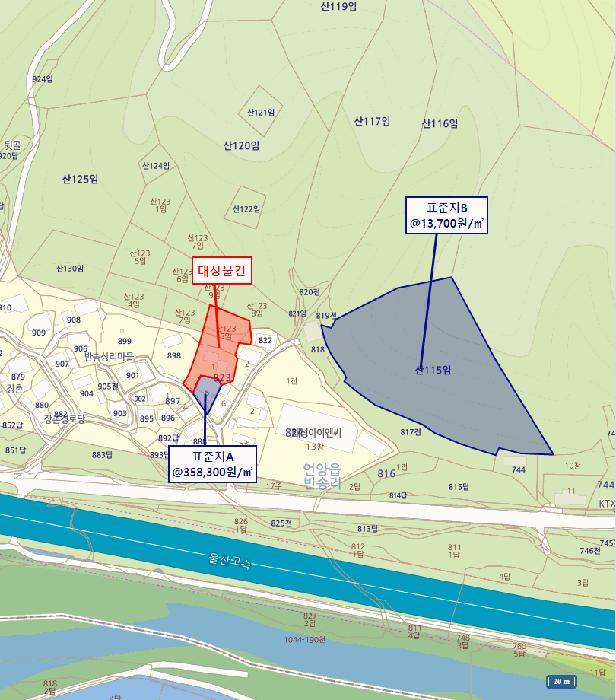 법원경매 2025타경884 사진11 | 울산 울주군 언양읍 반송리 823-1 임야 경매
