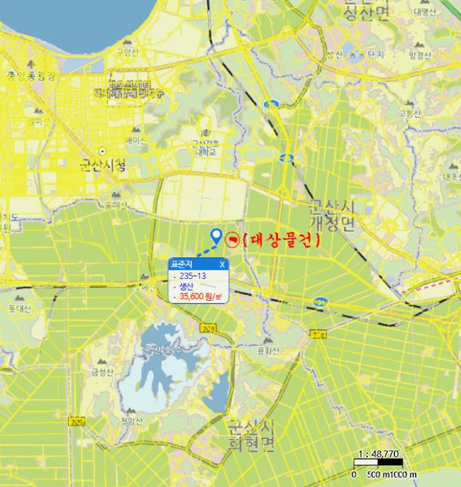 2025타경304 법원경매 사진7 | 전북 군산시 답 경매