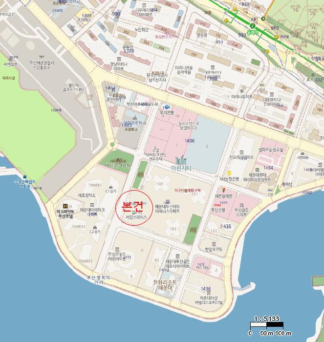 법원경매 2025타경230 사진8 | 부산 해운대구 마린시티2로 근린상가 경매