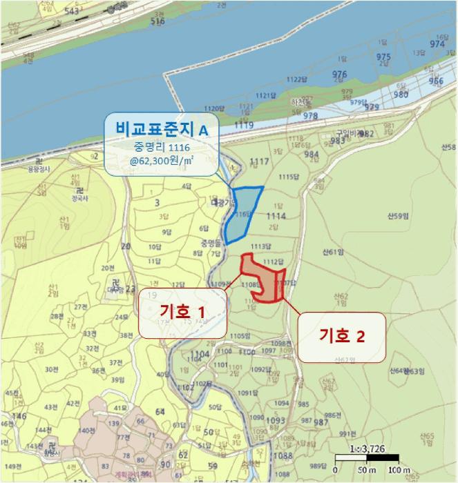 법원경매 2025타경3987 사진10 | 포항시 남구 연일읍 중명리 1111 답 경매