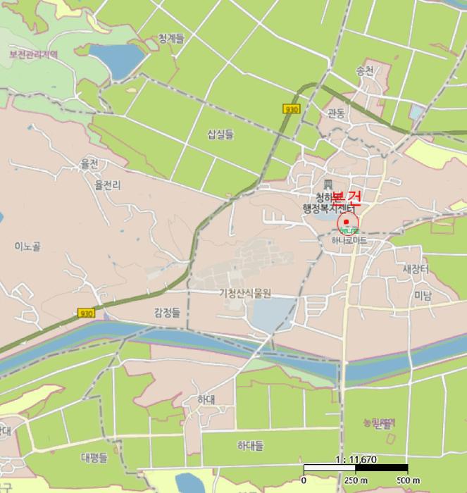 법원경매 2025타경3687 사진7 | 포항시 북구 청하면 덕성리 314 대지 경매