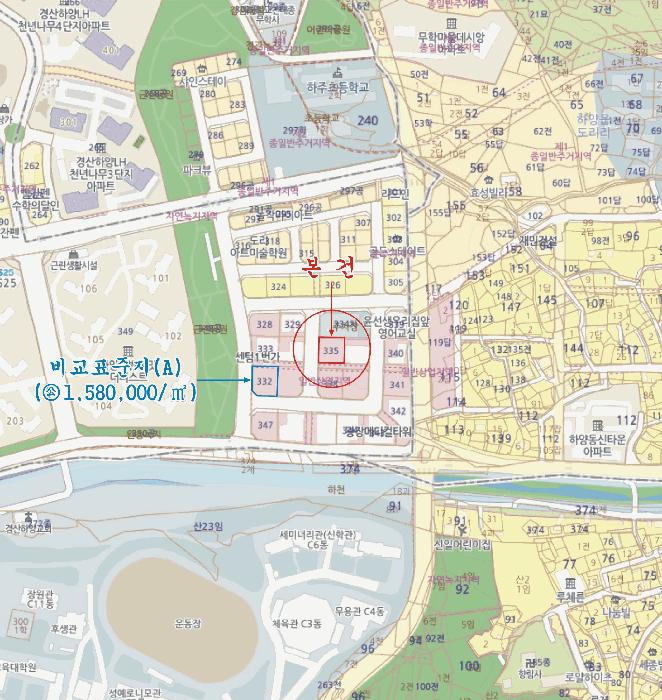 법원경매 2025타경7921 사진10 | 경산시 하양읍 서사리 335 대지 경매