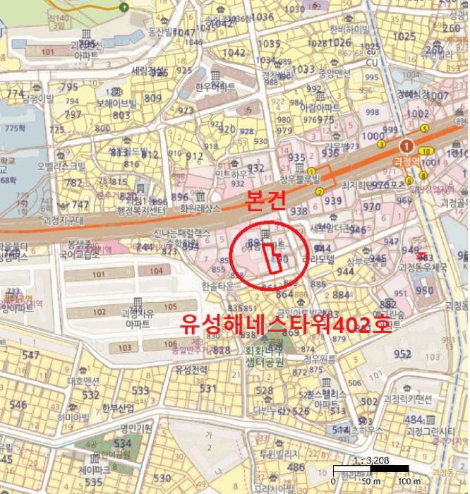 법원경매 2025타경101936 사진7 | 부산 사하구 괴정동 890-4 오피스텔 경매