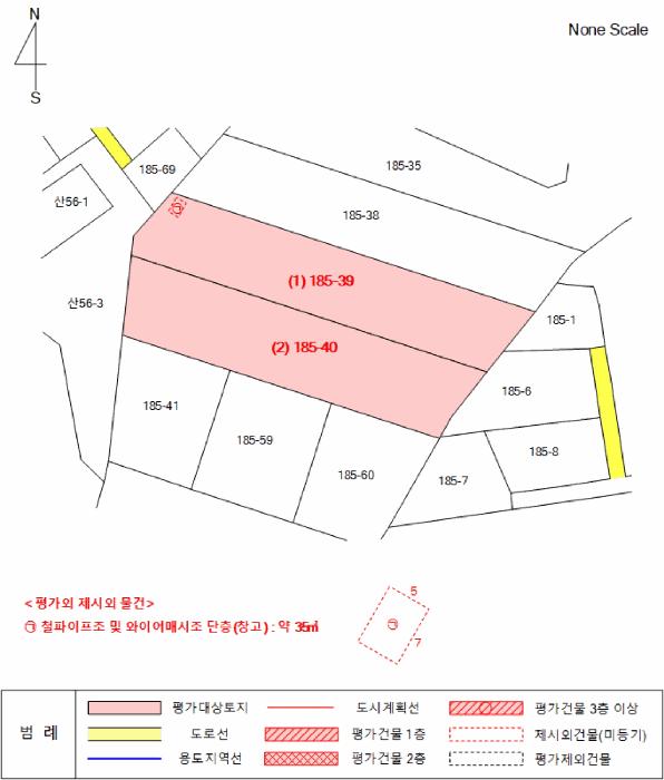 법원경매 2025타경70750 사진13 | 가평군 청평면 대성리 185-39 임야 경매